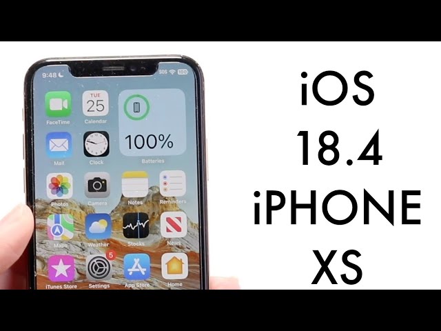 iOS 18.4 Beta On iPhone XS! (Review)