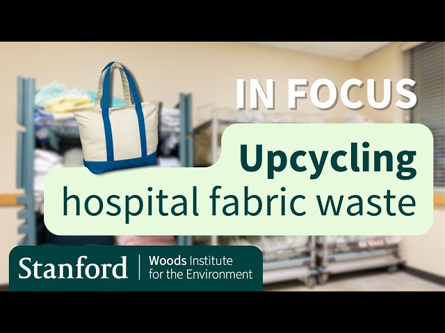 Upcycling hospital fabric waste for social good in Brazil