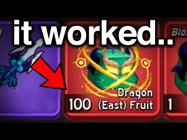 I Actually Won 100 Dragon Fruits