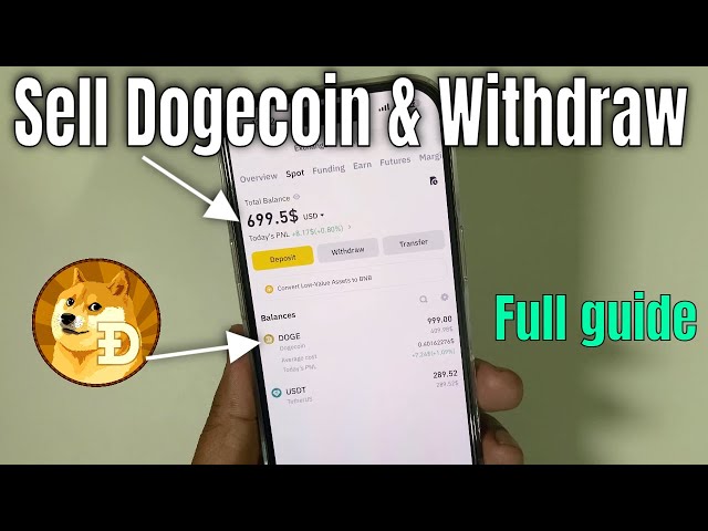 How to sell dogecoin on Binance & Add Withdraw (Step By Step)