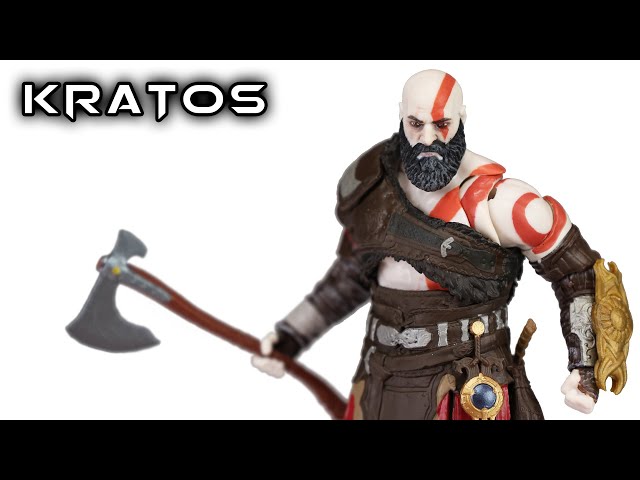 Spin Master KRATOS God of War Ragnarok Action Figure Review