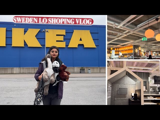 IKEA shopping 🛍️in Gothenburg | Sweden 🇸🇪 | Vlog  #telugu #viralvideo #travel #trending #subscribe