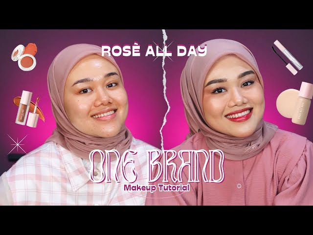 ROSE ALL DAY ONE BRAND MAKEUP TUTORIAL