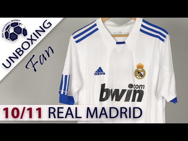 Real Madrid Home Retrò Jersey 10/11 Ronaldo (BestZV1) Fan Version Unboxing Review