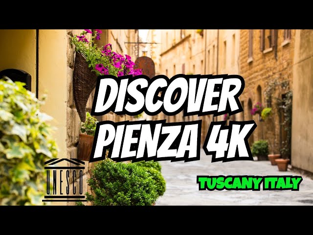 Why Pienza, Italy is Worth a Trip. 4K UHD.