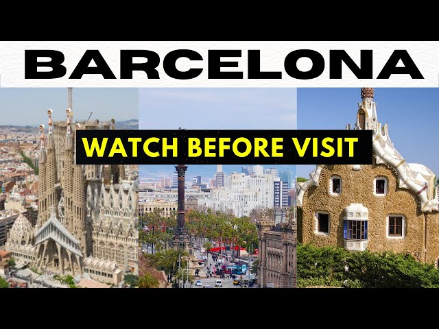 Top 10 Places to Visit in Barcelona, Spain 2024 | Barcelona Vlog 2024 ||Er Dhillon Rajan