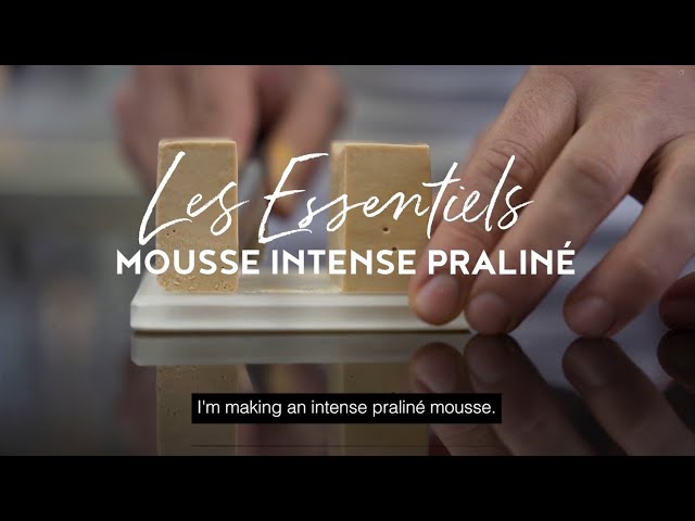 Intense praliné mousse - Tutorial