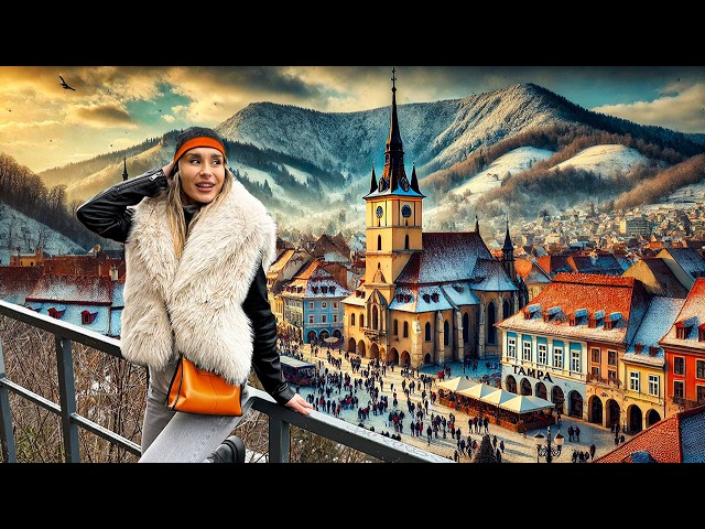 Discover Brasov [2025] 🇷🇴 The Prettiest Hidden Gem in Transylvania Romania - 4K HDR Walking Tour