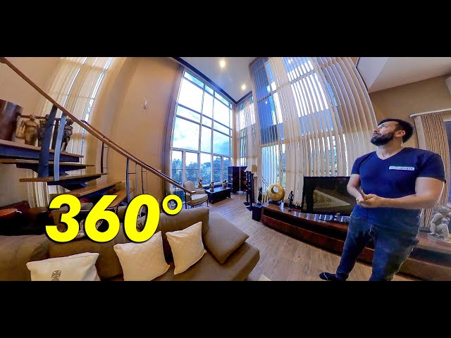 Ultimate Luxury Duplex Condo for Sale at Baan Suan Greenery Hill. (360 VR Video)