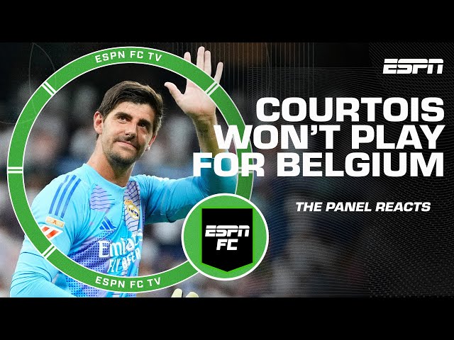 Thibaut Courtois says he WON’T PLAY for Belgium under Domenico Tedesco 👀 | ESPN FC