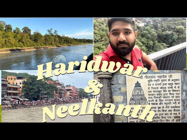 Delhi to Haridwar By Road & Haridwar to Neelkanth | Vlog 2023 | Har Har Mahadev - One Day Trip