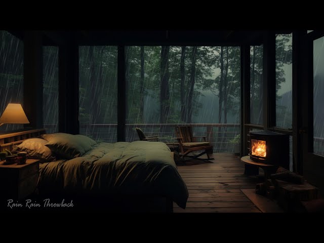 Cozy Bedroom with Piano And Rain Music For Sleep 🌧️🌿 Beautiful Piano Melodies for Deep Relaxation 🎹💤