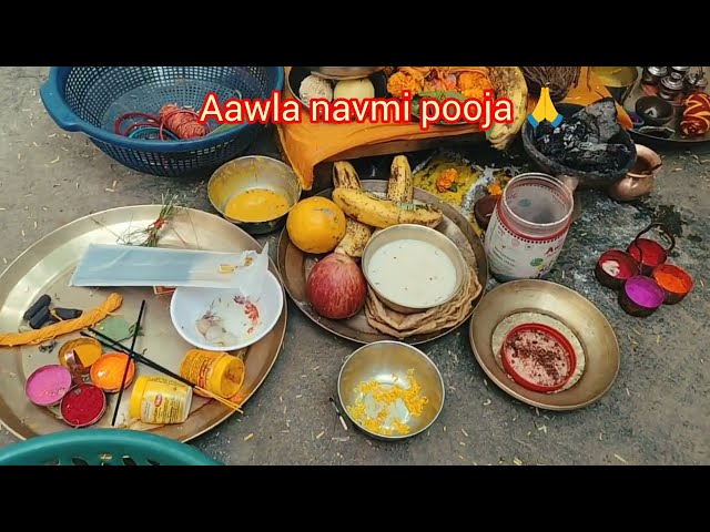 my second vlog 😍😍🙏🙏awla navmi ki pooja vidhi 🙏🙏🌺🌺🌼#diwali #video #viralvideos #trending