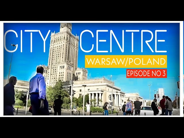 Warsaw!Poland!City Centre.Last Episode.Best European Pakistani Urdu,Hindi Travel Vlog.Halal Food.FUN