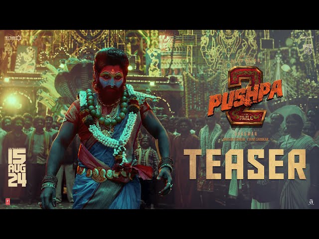 PUSHPA 2: THE RULE (Teaser) | Allu Arjun | Sukumar | Rashmika Mandanna | Fahadh Faasil | DSP