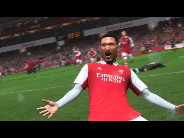 FIFA 23 - Saliba last minute header for Arsenal