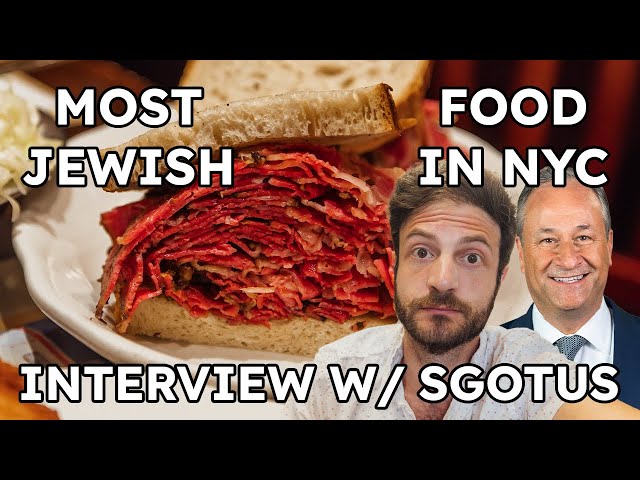 Lunch w/ the Second Gentleman Doug Emhoff at 2nd Ave Deli | Jeremy Jacobowitz