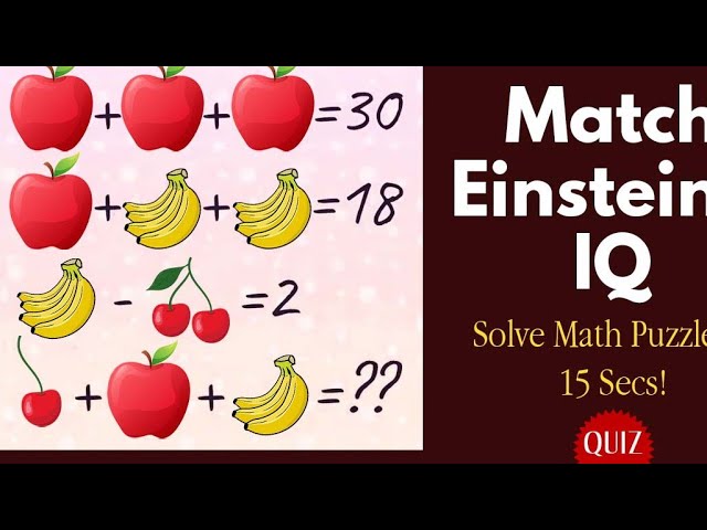 Can you solve the math puzzle in 15 seconds