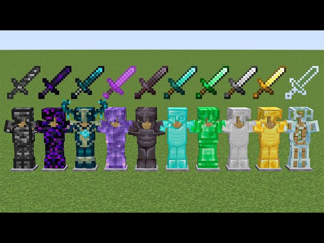 which armor is strongest !? - minecraft