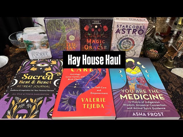 Hay House Haul and #giveaway coming soon.@HayHousePresents