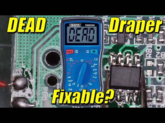 Faulty Draper DMM200 Multimeter | Can I Fix It?