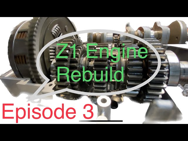 Kawasaki Z1B 900 engine rebuild - Episode 3