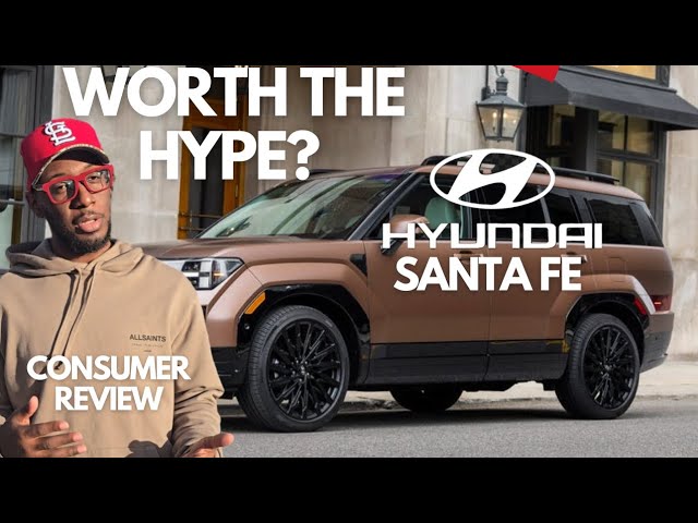 Consumer review of the New Hyundai Sante Fe! Pros and Cons after one Month!