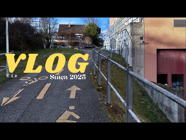 Meu primeiro mine VLOG, tentando criar uma rotina tranquila, morando na suíça!