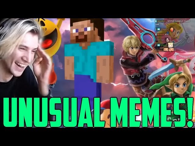 xQc Reacts to UNUSUAL MEMES COMPILATIONS with Chat! | xQcOW