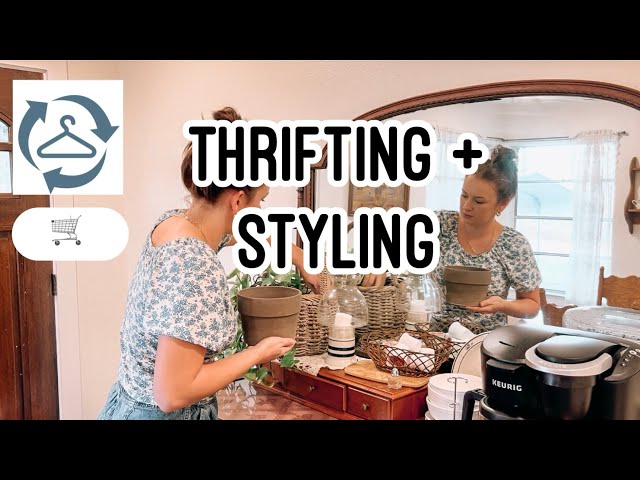 THRIFTED AND STYLED || GOODWILL THRIFT HAUL WITH HOME DECOR