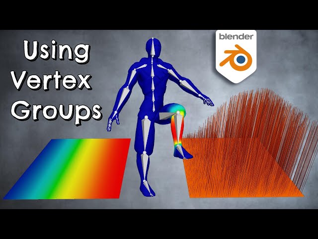 How to Use Vertex Groups | Blender 4.2 Tutorial