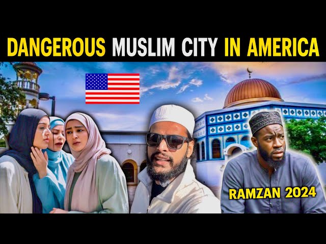 Dangerous MUSLIM CITY In AMERICA (Baltimore) | Muslim Life Mosque In USA | Indian In USA