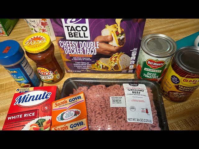 Lets Cook 👩‍🍳 Tacos 🌮 Eat with Me 😁Chat