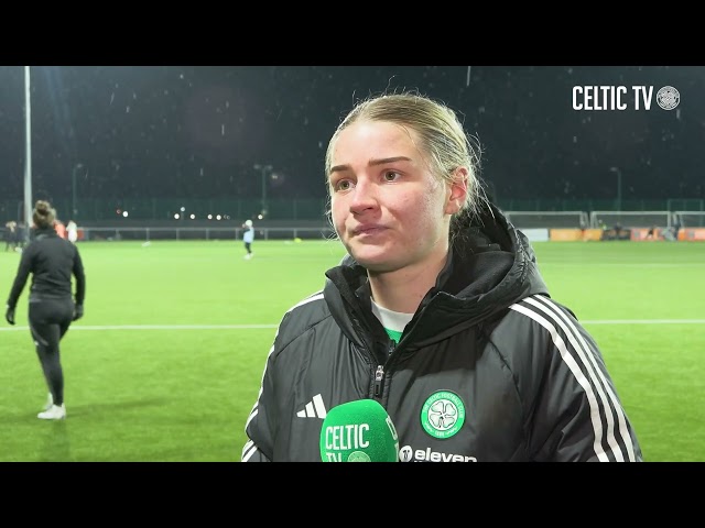 Maria McAneny  On The Match | Glasgow City 2-2 Celtic FC Women (14/02/25)