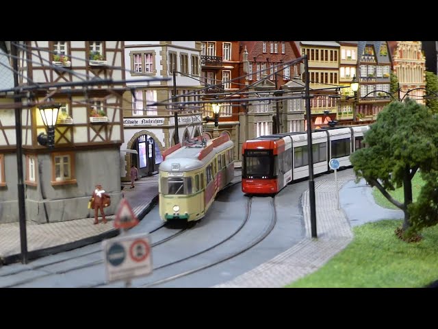 Model Tramway rebuilt / Modell Straßenbahn im Maßstab HO