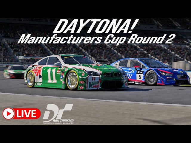 Gran Turismo 7 Live!  -Daytona!  Manufacturers Cup Round 2