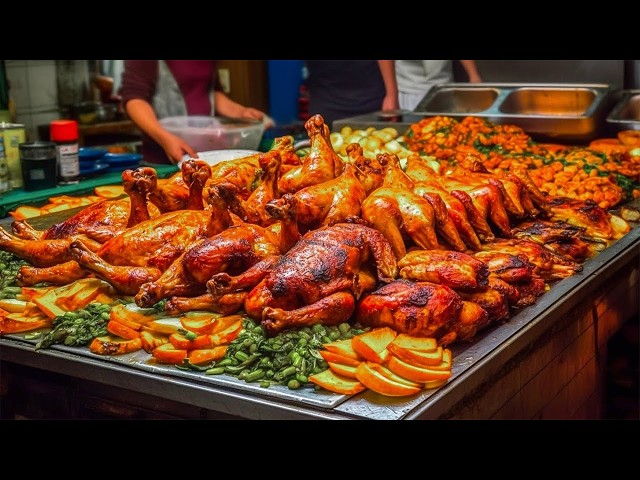 Amazing Charcoal Grilled Chicken - Vietnamese Street Food/ Sold Out 300 per day