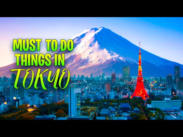 Most Amazing Places in Tokyo | Wonders of Tokyo 4k | Travel Vlog