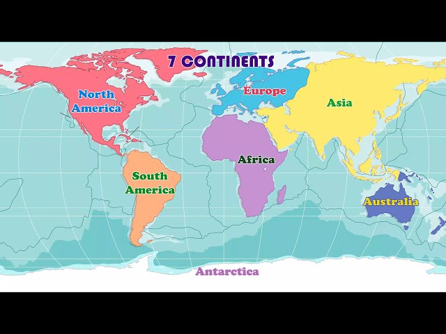 Kids Educational Song: Explore the 7 Continents with This Catchy Song!