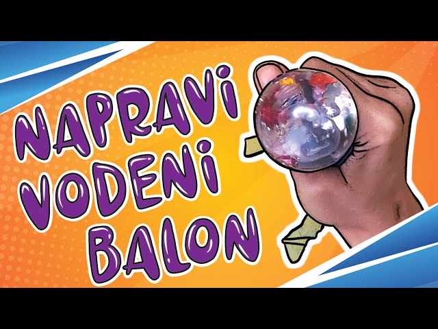 VODENI BALON // KREATIVNI KUTAK // KREATIVNA RADIONICA // @Jezurko //