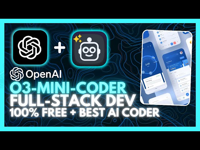 o3-Mini + Cline: BEST AI Coding Agent! Develop a Full-stack App Without Writing ANY Code! (FREE API)