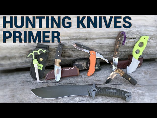 A Primer on Hunting Knives for New Hunters