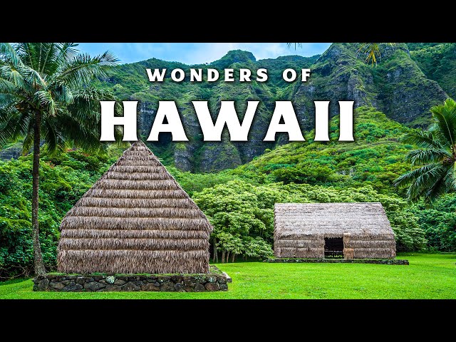 HAWAII  4K UHD - Stunning Footage Hawaii, Scenic Relaxation Film with Calming Music