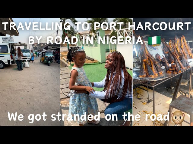 Meeting my nieces for the first time| Bole & Fish for the first time| Public Transport in Nigeria🇳🇬