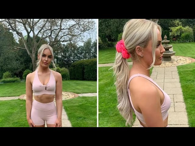 LPGA Tour Star Charley Hull Turns Heads With Bra-less Slow-Motion Workout Video