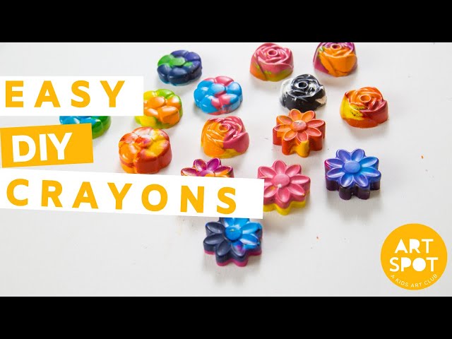 Easy DIY Crayons Shapes