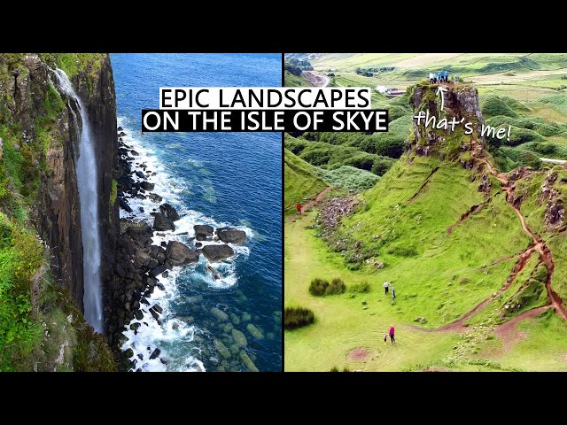 Jaw Dropping Scenery on the Isle of Skye - Fairy Glen, Mealt Falls + more