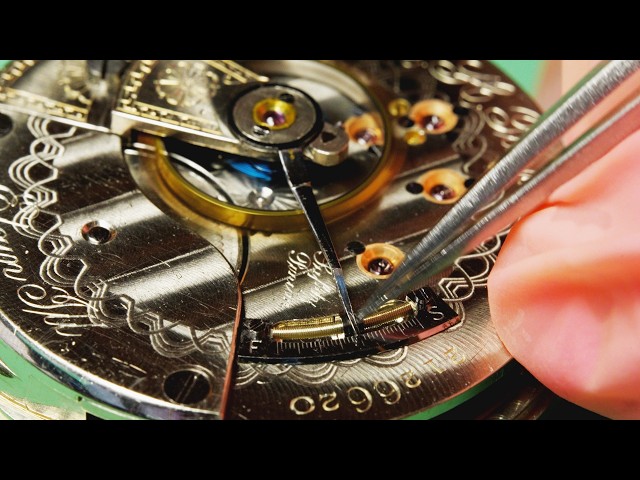 Restoring a Solid Gold Pocket Watch from 1887 with Beautiful (Hidden) Movement Finishing!