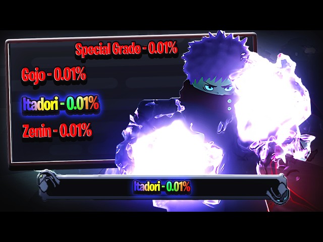 Spending 10,000 Robux To Become 0.1% BLACK FLASH Yuji Itadori In Jujutsu Odyssey