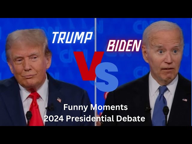 Funny and Awkward Moments | 2024 Presidential Debate | Những khoảnh khắc hài hước | Vietsub